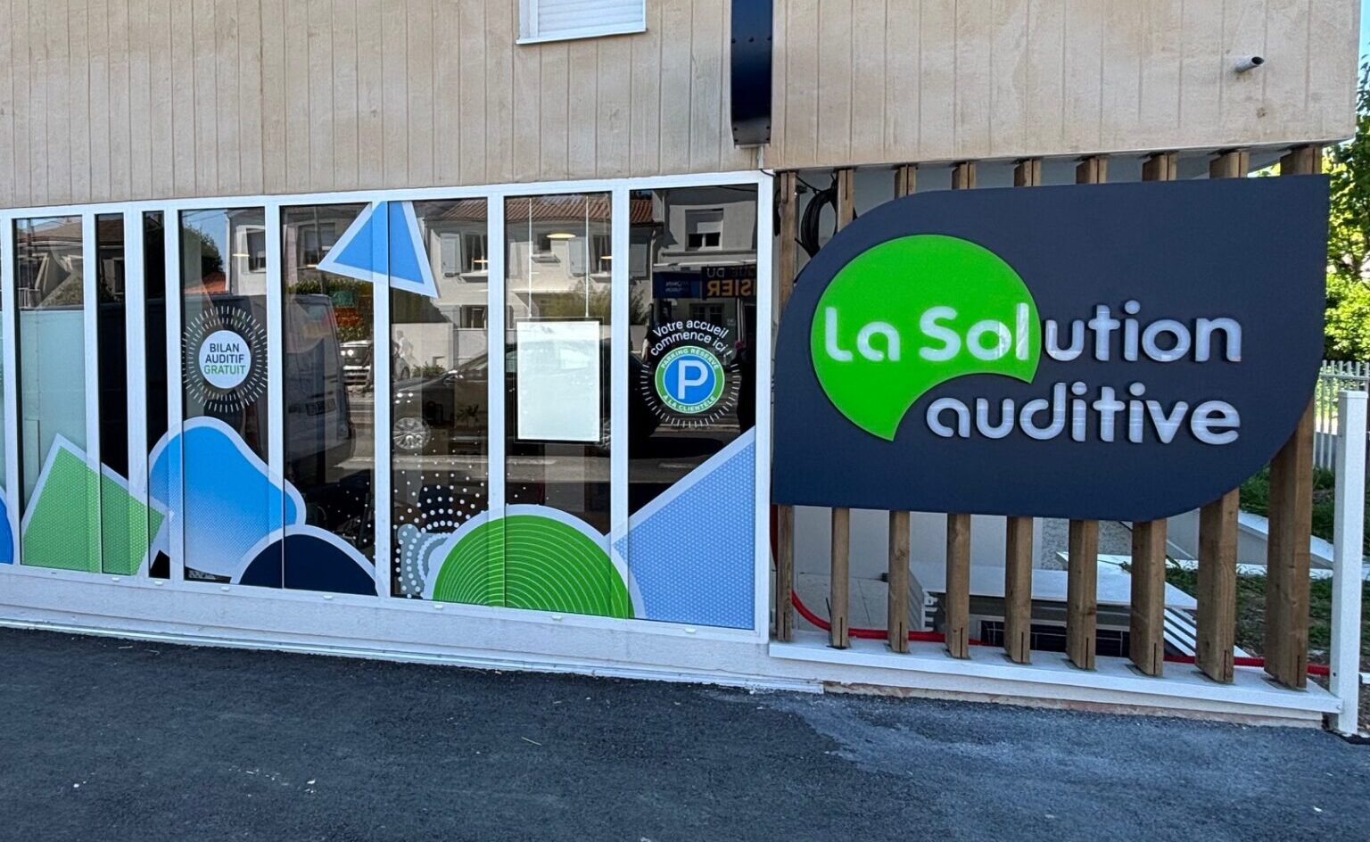 Nouvelle façade du centre d'Aytré