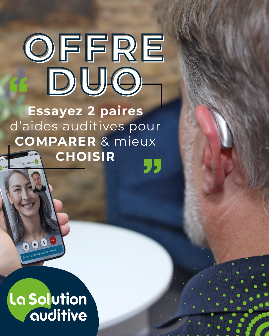 Essai de deux types d'appreils auditifs pour mieux choisir