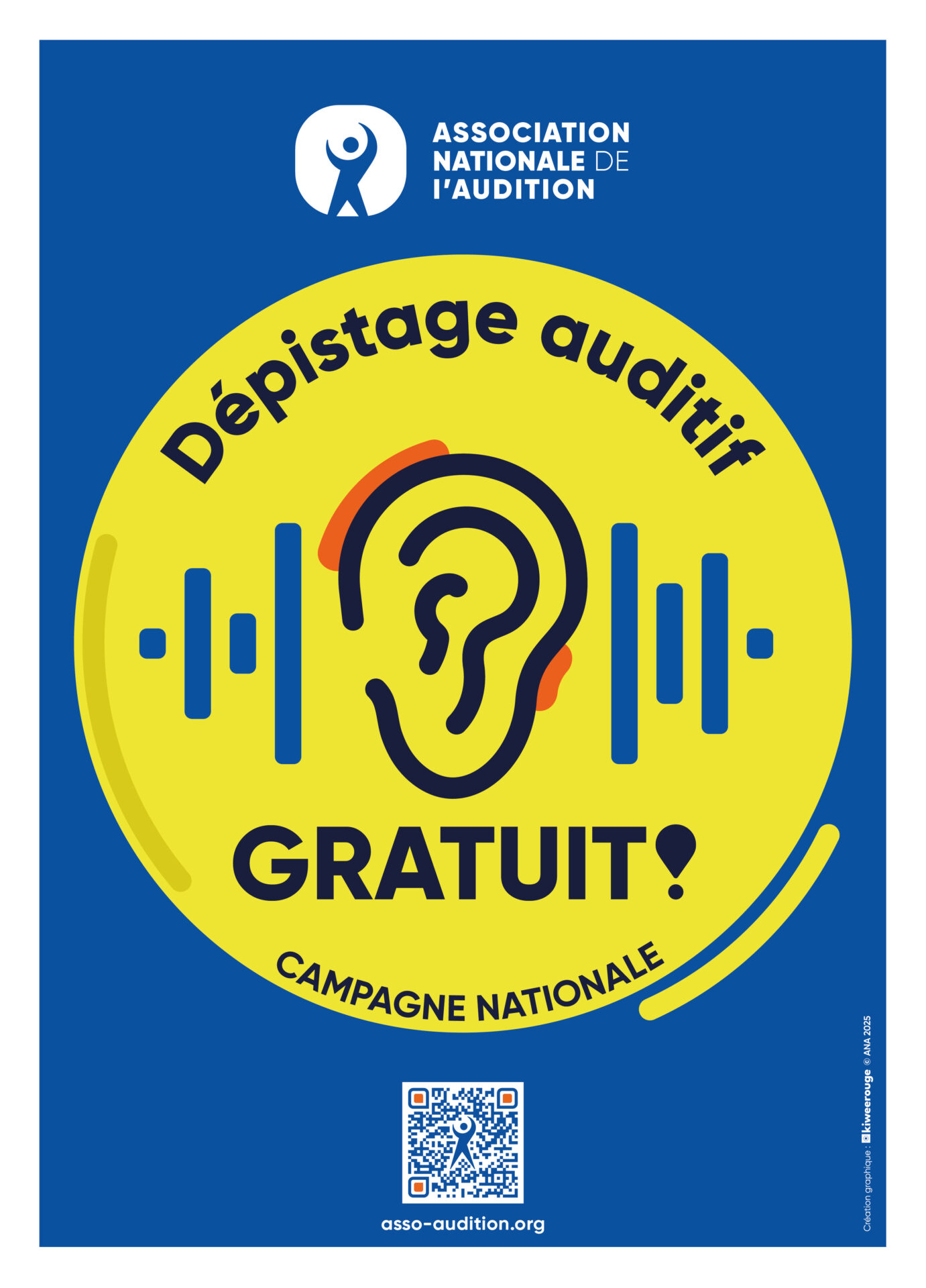 Tout le mois de mars : dépistage auditif gratuit dans nos centres